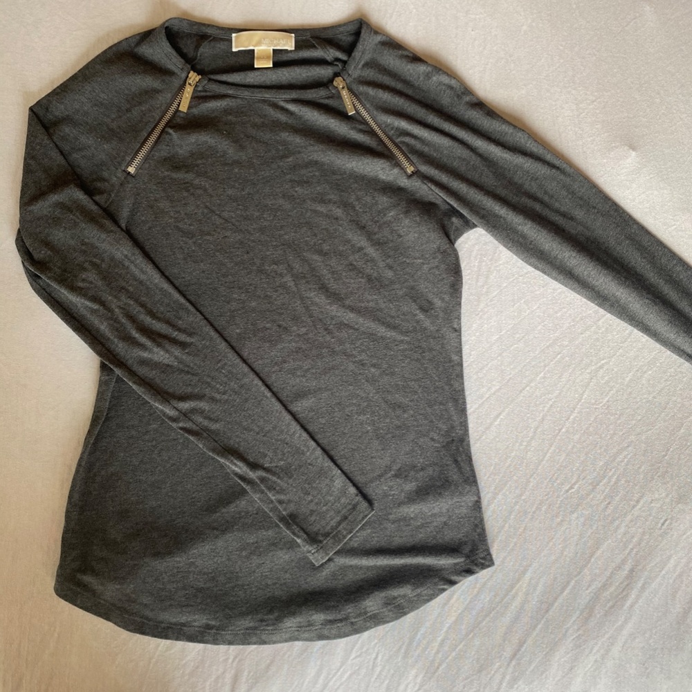 Michael Kors Double Zip Top